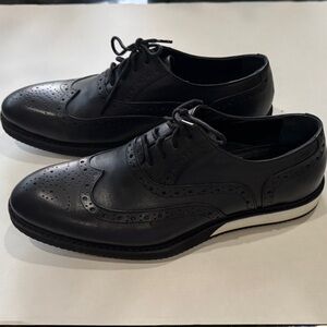 Black Leather Men's Oxfords size 8